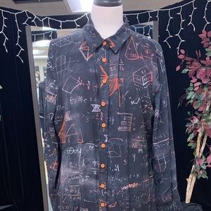 Math Lovers Unite!! Adorable shirt dress